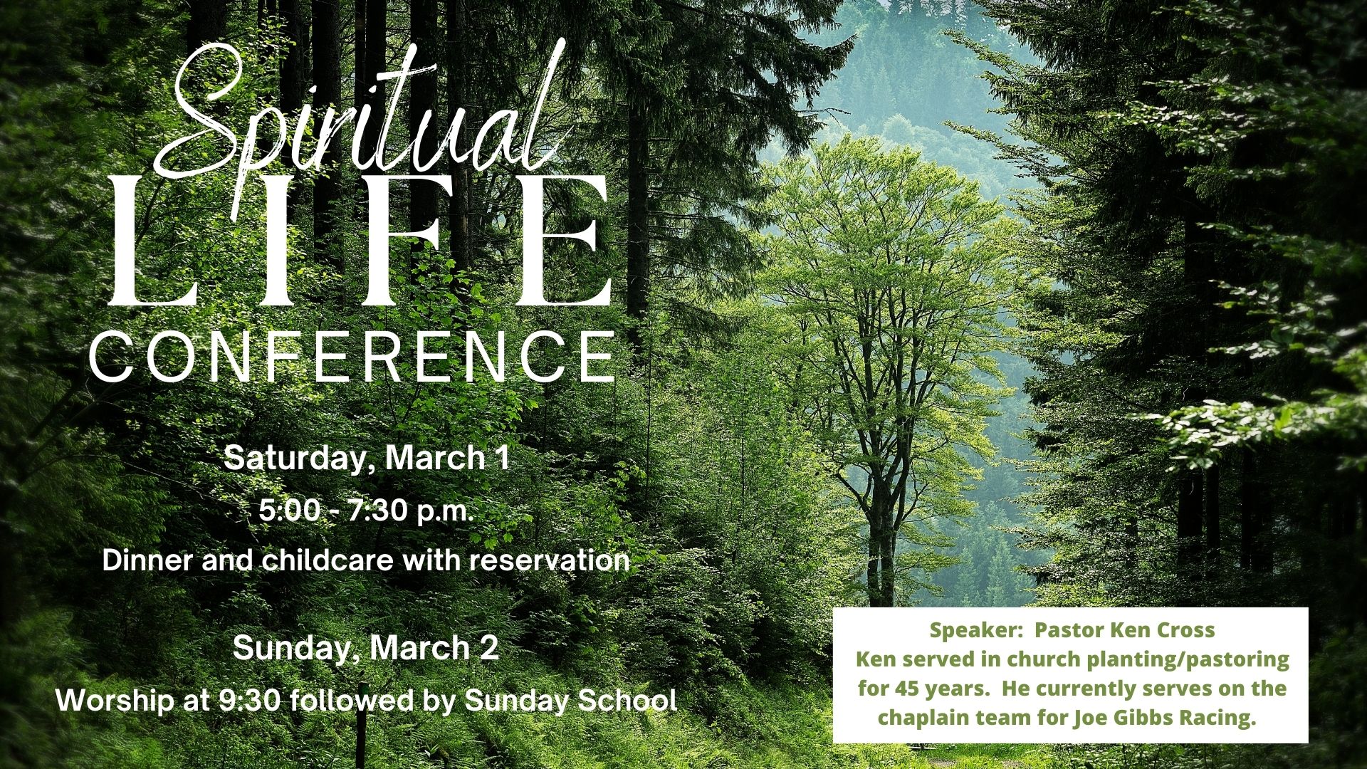 Spiritual Life Conference