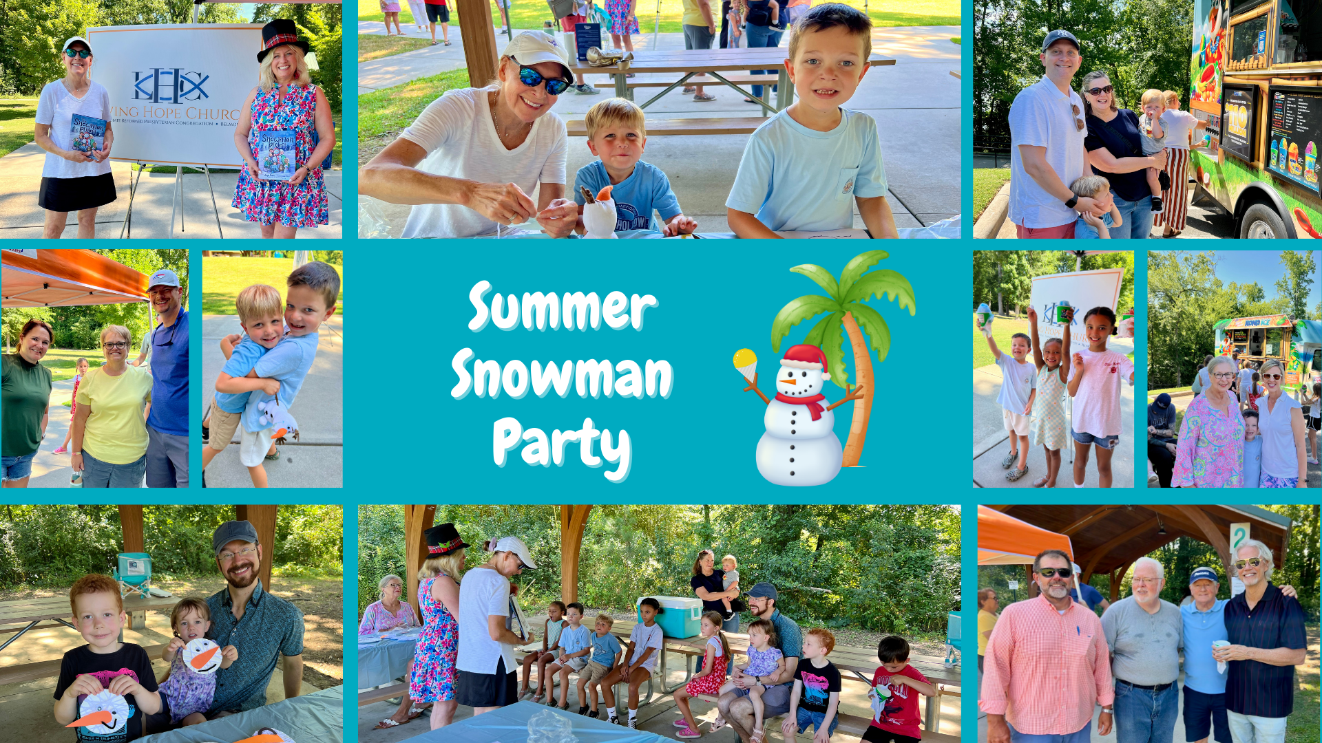 Summer Snowman Party