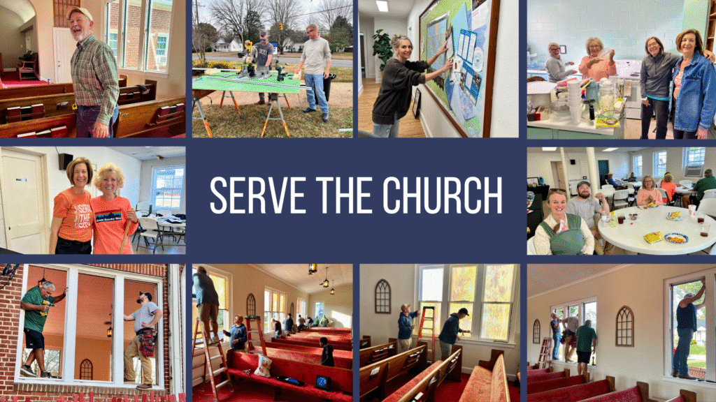 Serve The Church Collage